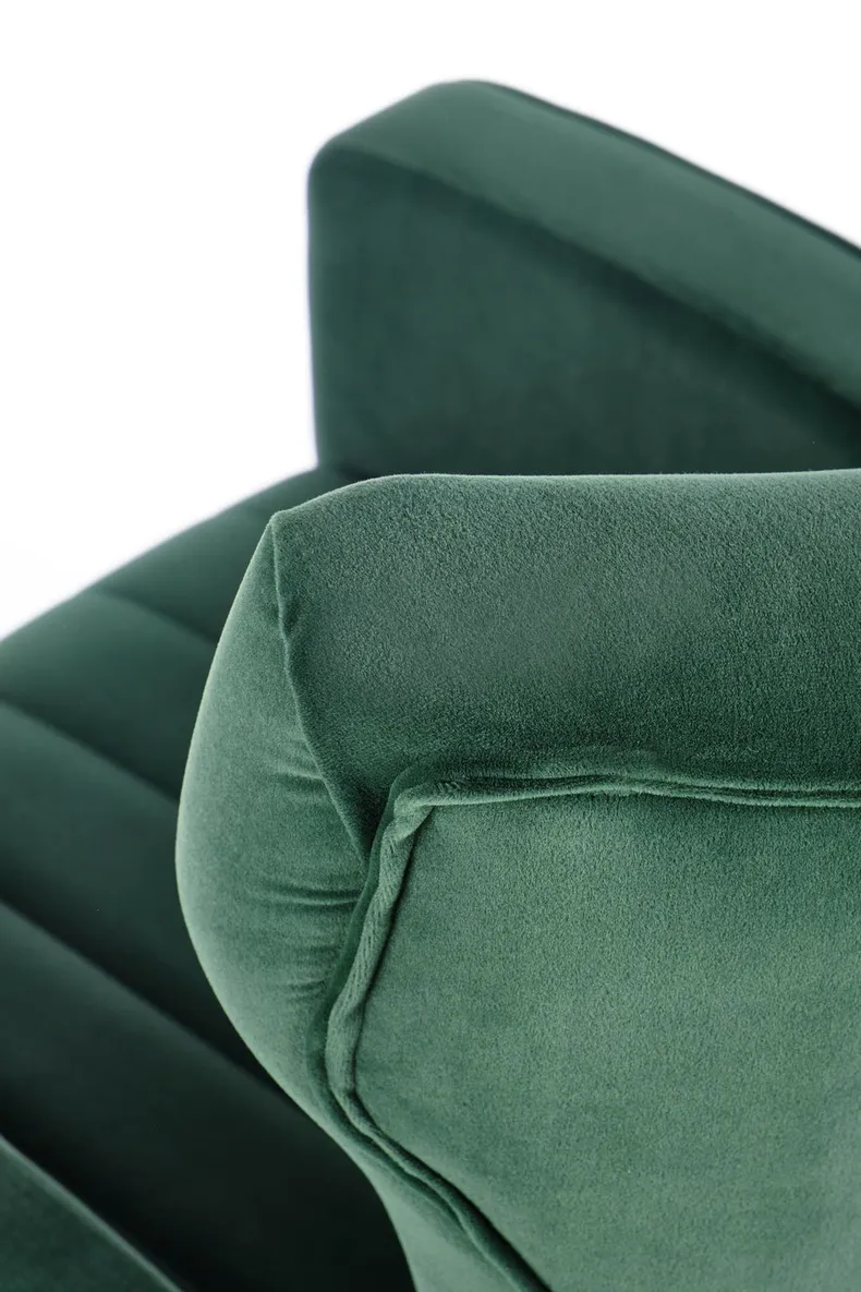 Кресло мягкое HALMAR VARIO темно-зеленое фото №6
