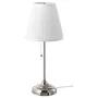 IKEA ÅRSTID ОРСТІД, настільна лампа, нікельований/білий 702.806.34 фото