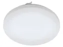 BRW Світлодіодний плафон для ванної Frania з пластику білого кольору 072261 фото thumb №1