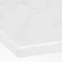 IKEA TOLKEN ТОЛКЕН, столешница, белый имитирующий мрамор / плитка, 82x49 см 503.547.01 фото thumb №2