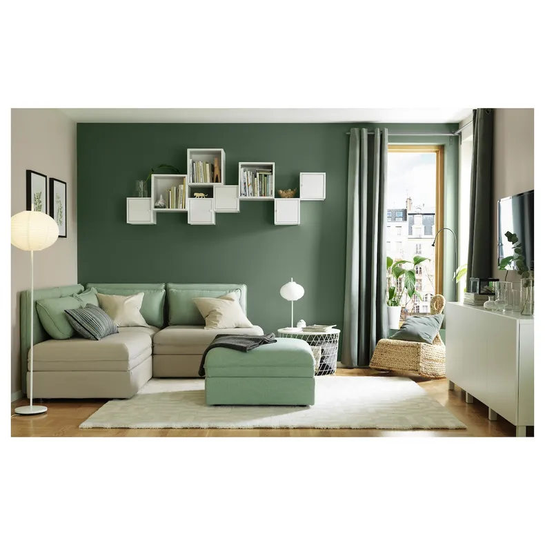 IKEA SANELA САНЕЛА, чохол на подушку, світло-бежевий, 50x50 см 903.210.30 фото №4
