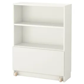 IKEA BILLY БИЛЛИ, стеллаж с ящиком, белый, 80x30x106 см 294.878.40 фото