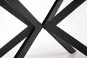 Обеденный стол раскладной HALMAR LEGARTO 160-200x90 см, столешница - натуральный дуб, ножка - черная фото thumb №11