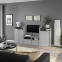 IKEA SPIKSMED СПІКСМЕД, комбінація шаф для телевізора, 216x32x97 см 295.033.12 фото thumb №2