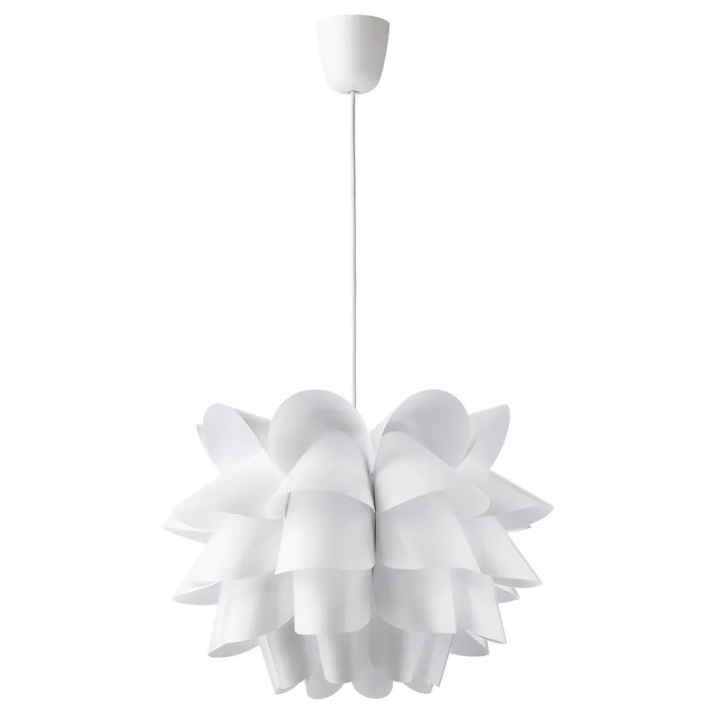 IKEA KNAPPA КНАППА, підвісний світильник, білий, 46 см 500.706.51 фото №1