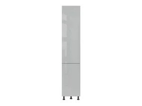 BRW Кухонный гарнитур Top Line высотой 40 см с грузовой корзиной серый глянец, серый гранола/серый глянец TV_DC_40/207_CC-SZG/SP фото