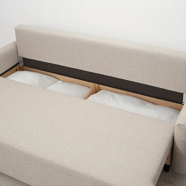 IKEA GRIMHULT ГРІМХУЛЬТ, 3-місний диван-ліжко, бежевий 204.856.33 фото №9