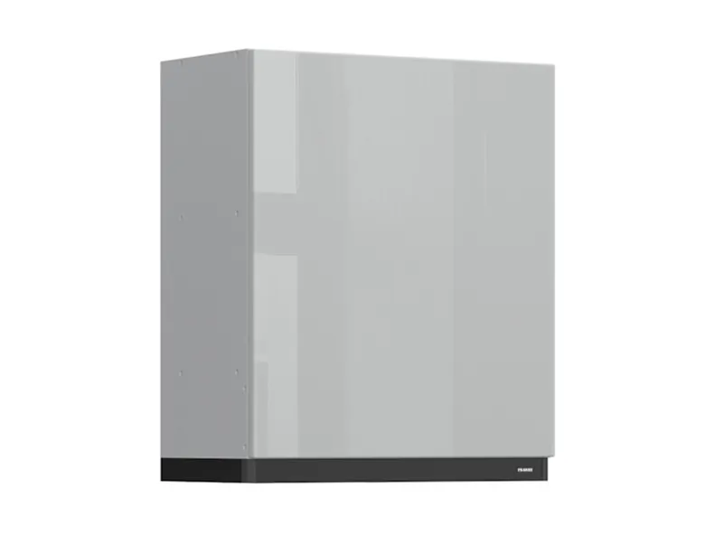 Кухонный шкаф BRW Top Line 60 см с вытяжкой правый серый глянец, серый гранола/серый глянец TV_GOO_60/68_P_FL_BRW-SZG/SP/CA фото №2