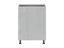 BRW Базовый шкаф Top Line для кухни 60 см левый серый глянец, серый гранола/серый глянец TV_D_60/82_L-SZG/SP фото thumb №1