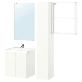 IKEA ENHET ЕНХЕТ, ванна, білий, 64x43x65 см 595.362.74 фото