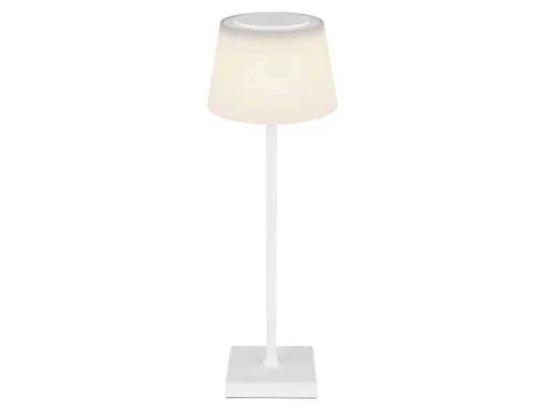 BRW Настольная светодиодная лампа Gregoir белого цвета 091464 фото №3