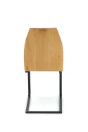 Кухонний стілець HALMAR K265 чорний/коричневий/дуб медовий фото thumb №10