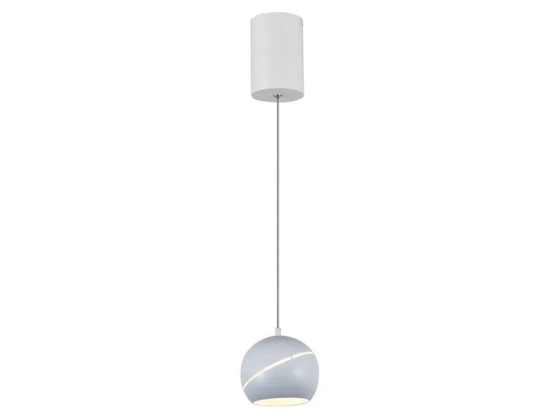 BRW VT-7796 Светодиодный металлический подвесной светильник белый 092025 фото №1