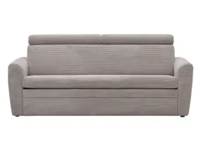 BRW Трехместный диван-кровать Larida с ящиком для хранения велюровый бежевый, Линкольн 83N SO3-LARIDA-3FBK-GA2_BA0F32 фото