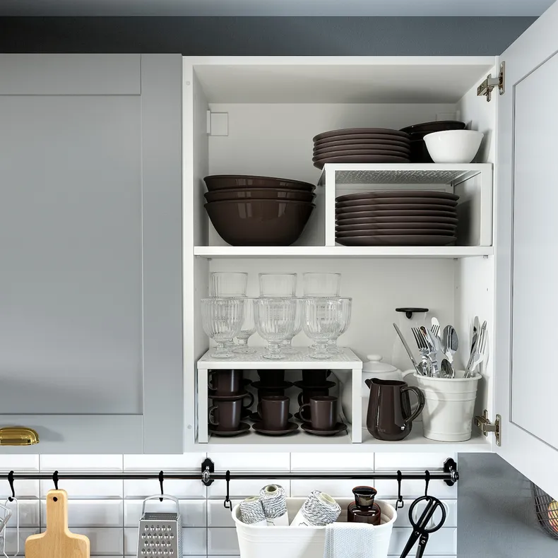 IKEA KNOXHULT КНОКСХУЛЬТ, кухня, серый, 220x61x220 см 191.804.35 фото №5