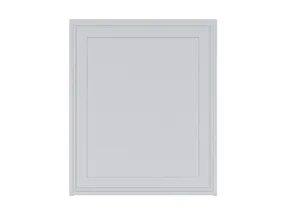 BRW Кухонный верхний шкаф Verdi 60 см со сливом правый светло-серый матовый, греноловый серый/светло-серый матовый FL_GC_60/72_P-SZG/JSZM фото
