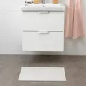IKEA FINTSEN ФІНСТЕН, килимок для ванної кімнати, білий, 40x60 см 904.437.05 фото thumb №2