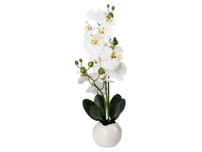 BRW искусственная орхидея в горшке 074388 фото