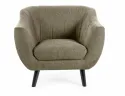 Крісло м'яке SIGNAL ELITE 1 Brego, тканина: оливковий / венге фото thumb №1