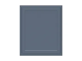 BRW Верхний кухонный шкаф Верди 60 см правый мистик матовый, черный/матовый FL_G_60/72_P-CA/MIM фото