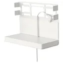 IKEA SYMFONISK СИМФОНІСК, полиця з бездротовою зарядкою, білий 205.210.56 фото thumb №1