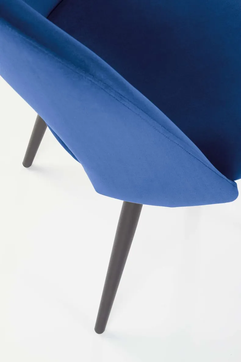 Кухонний стілець HALMAR K384 темно-синій (1шт=4шт) фото №10