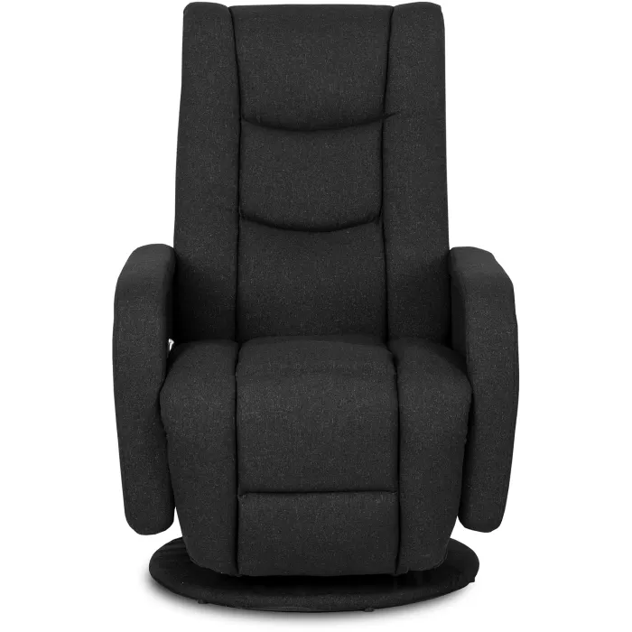 Поворотне масажне крісло MEBEL ELITE SPIKE 2, тканина: чорний фото №8