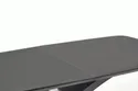 Обідній стіл розкладний HALMAR SILVESTRO 180-220x89 см, стільниця - темно-сірий, ніжка - чорний фото thumb №11