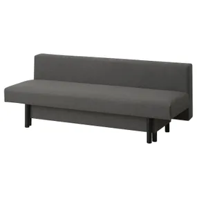 IKEA RÄFSTA РЭФСТА, 3-местный диван-кровать, тёмно-серый 605.724.59 фото