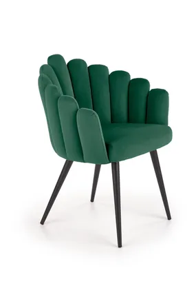 Кухонний стілець HALMAR K410 темно-зелений фото