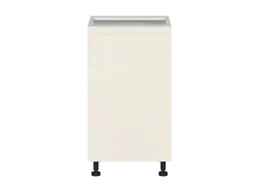 BRW Sole кухонный базовый шкаф 45 см левый глянец магнолия, альпийский белый/магнолия глянец FH_D_45/82_L-BAL/XRAL0909005 фото