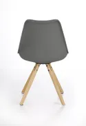 Кухонний стілець HALMAR K201 сірий фото thumb №5