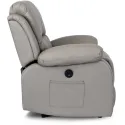 Масажне крісло MEBEL ELITE BONO, екошкіра: сірий фото thumb №12