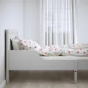 IKEA SUNDVIK СУНДВИК, раздвижная кровать с реечным дном, серый, 80x200 см 494.215.08 фото thumb №5