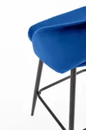 Барный стул HALMAR H96 хокер темно-синий фото thumb №5