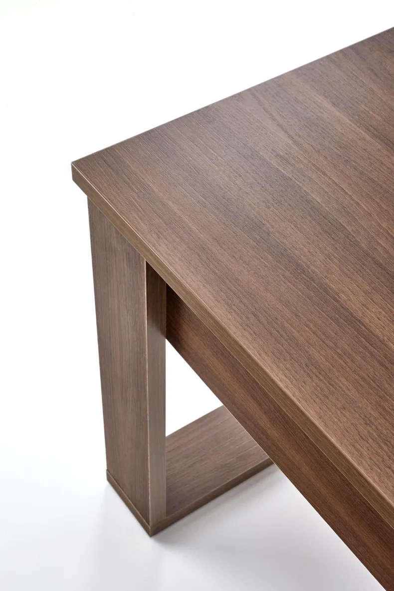 Журнальный столик квадратный HALMAR NEA 60x60 см, темный орех фото №4
