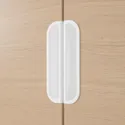 IKEA GALANT ГАЛАНТ, шафа, шпон з мореного дуба білого кольору, 160x120 см 192.857.91 фото thumb №3