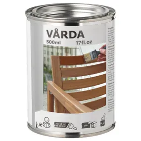 IKEA VÅRDA ВОРДА, морилка, д/использования на улице, светло-коричневый 705.651.42 фото