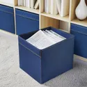 IKEA DRÖNA ДРЁНА, коробка, тёмно-синий, 33x38x33 см 605.732.32 фото thumb №2