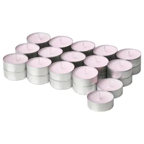 IKEA LUGNARE ЛУГНАРЕ, ароматизована свічка-таблетка, жасмин / рожевий, 3.5 Години 905.021.58 фото