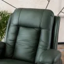 Масажне крісло MEBEL ELITE BOX, екошкіра: зелений фото thumb №7