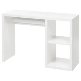 IKEA KALLAX КАЛЛАКС, письмовий стіл, білий 305.824.45 фото