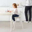 IKEA INGOLF ІНГОЛЬФ, стілець дитячий, білий 901.464.56 фото thumb №2