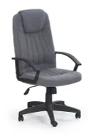 Крісло комп'ютерне офісне обертове HALMAR RINO сірий, тканина фото thumb №1