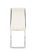 Кухонний стілець HALMAR K132 білий, чорний фото thumb №5