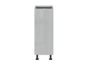BRW Кухонный цоколь Top Line 30 см с корзиной для груза серый глянец, серый гранола/серый глянец TV_DC_30/82_C-SZG/SP фото