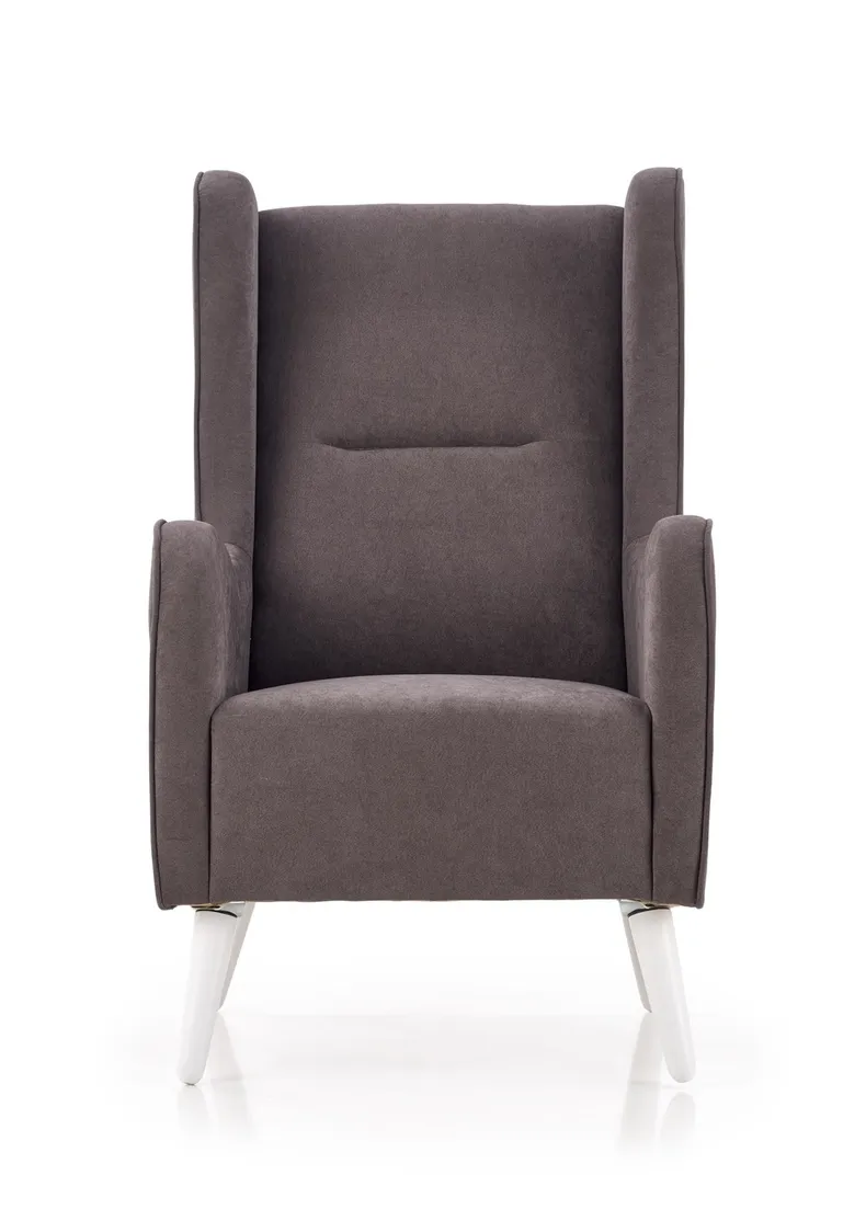 Мягкое кресло HALMAR CHESTER, серый фото №3