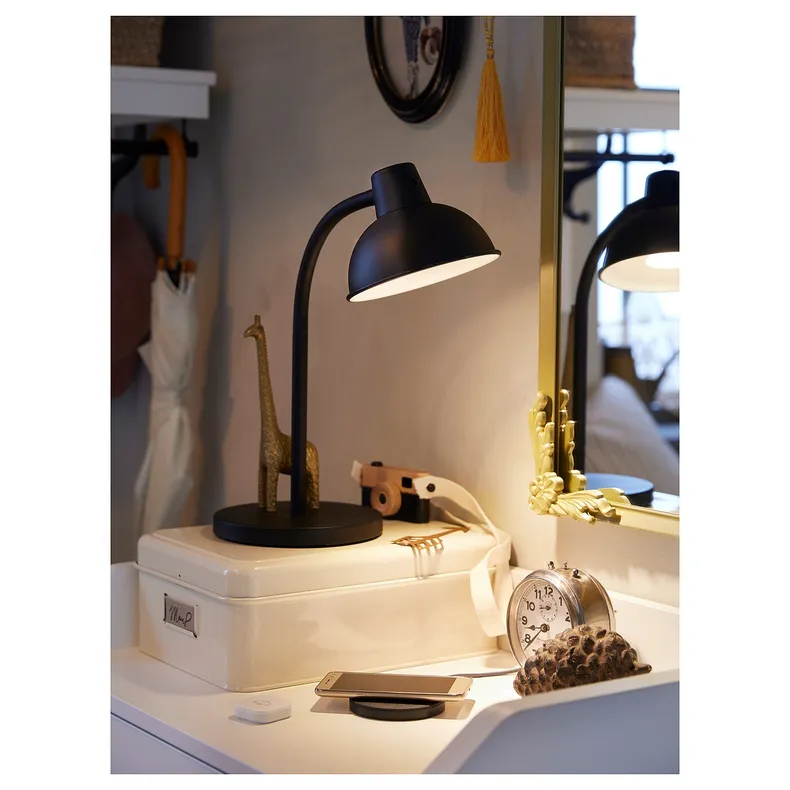 IKEA SKURUP СКУРУП, лампа рабочая, черный 805.167.78 фото №4