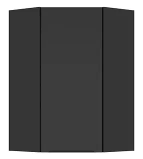BRW Підошва L6 60 см кутова ліва кухонна шафа чорна матова, чорний/чорний матовий FM_GNWU_60/95_L-CA/CAM фото