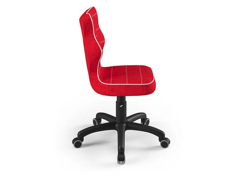 BRW Дитячий стілець для парти червоний, розмір 4 OBR_PETIT_CZARNY_ROZM.4_VISTO_9 фото №2